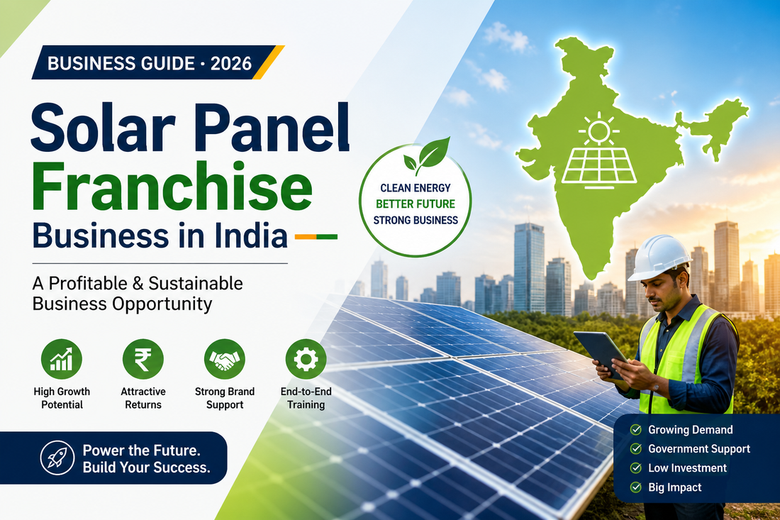 Solar Panel Franchise Business Opportunity in India 2025 | Start & Earn