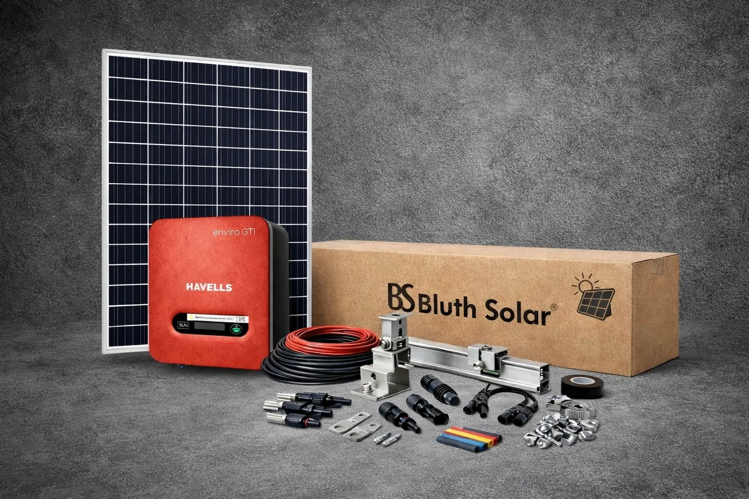 Solar kit for home 