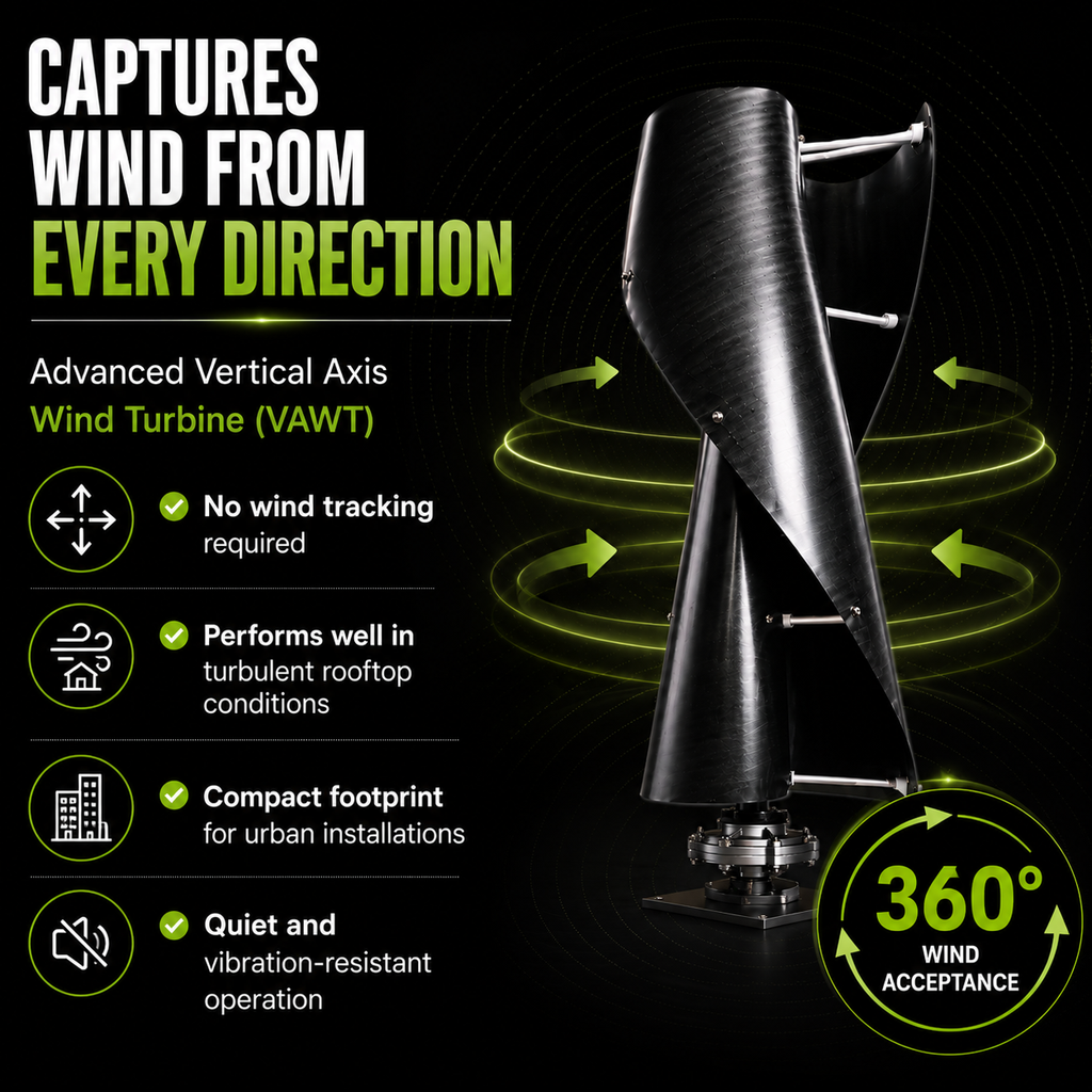 Wind Turbine for Home Price in India | Bluth Solar