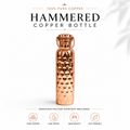 handcrafted copper bottle