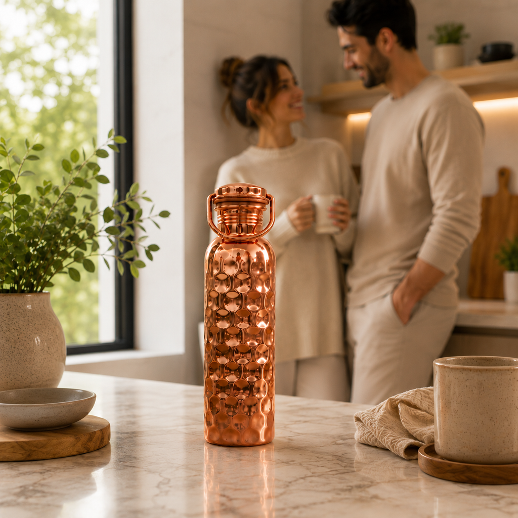 pure copper bottle